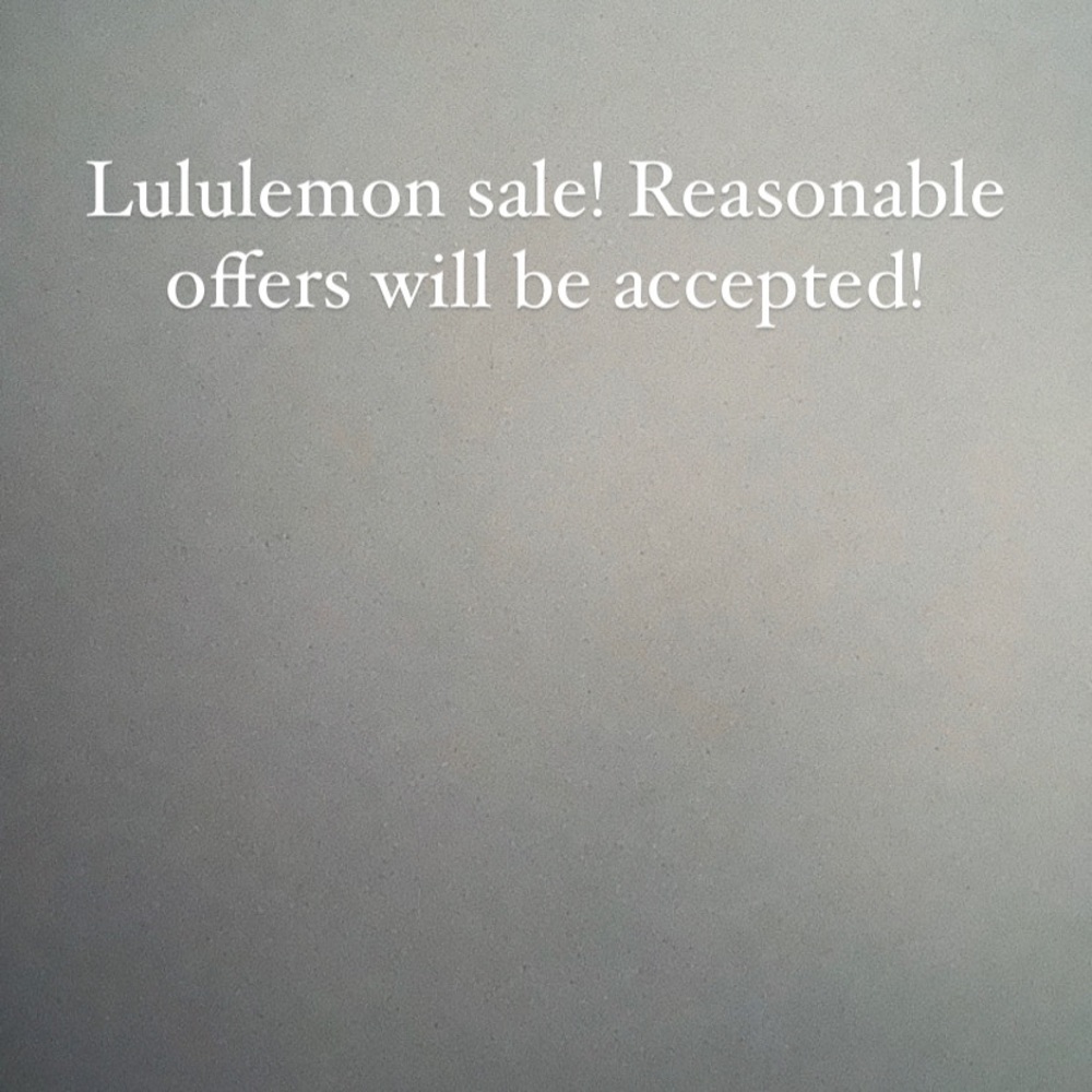 Lululemon sale!!!!!
